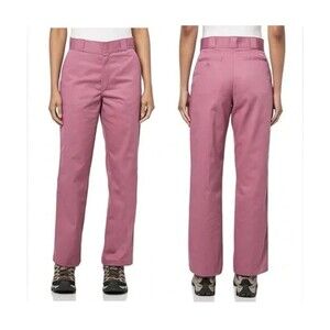 Dickies Women Original 874 Work Pants Pink Mauve 2 SH - ORIGINAL FIT NWT